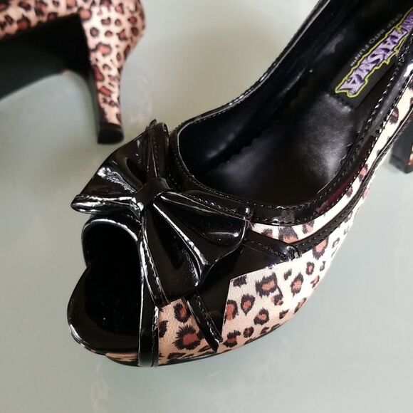 Funtasma Animal Print and Patent Heels - Picture 6 of 12